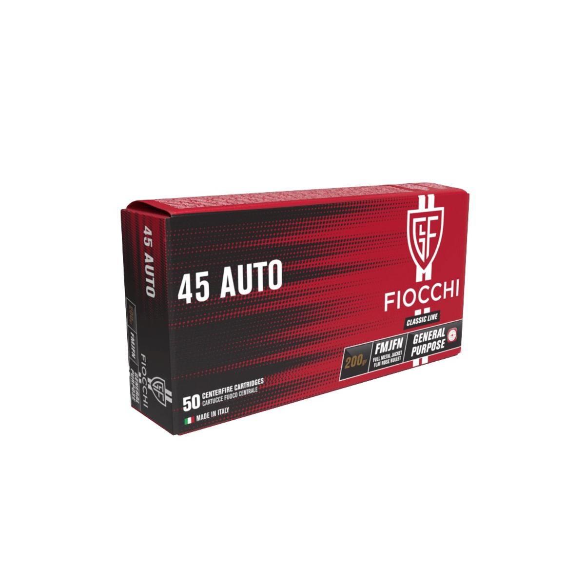 fiocchi 45 acp 200gr fmjfn