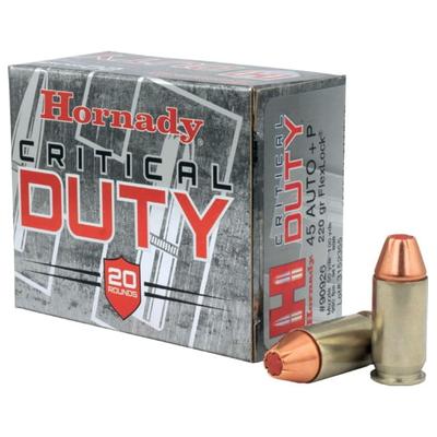 Hornady +P FlexLock...