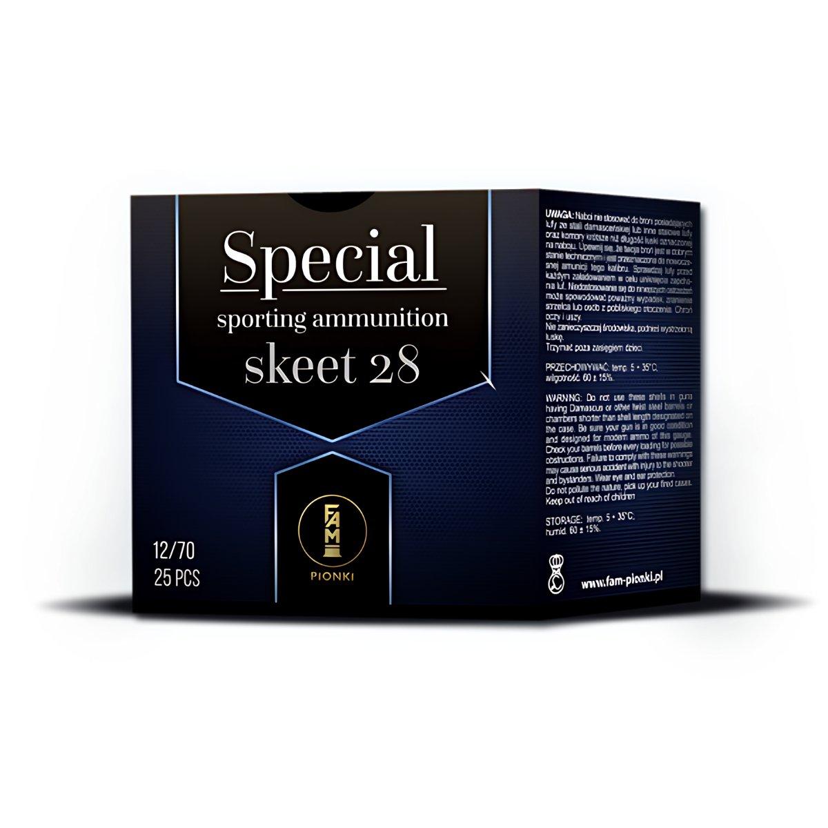 fam pionki skeet 28g