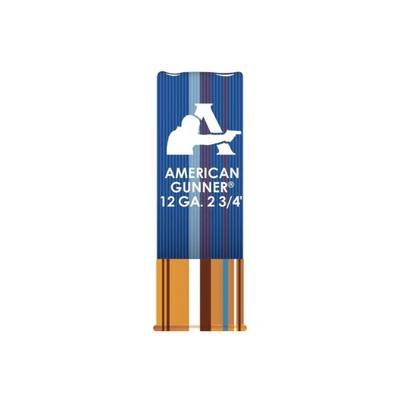 hornady buckshot sg american gunner low recoil 12 70 86274