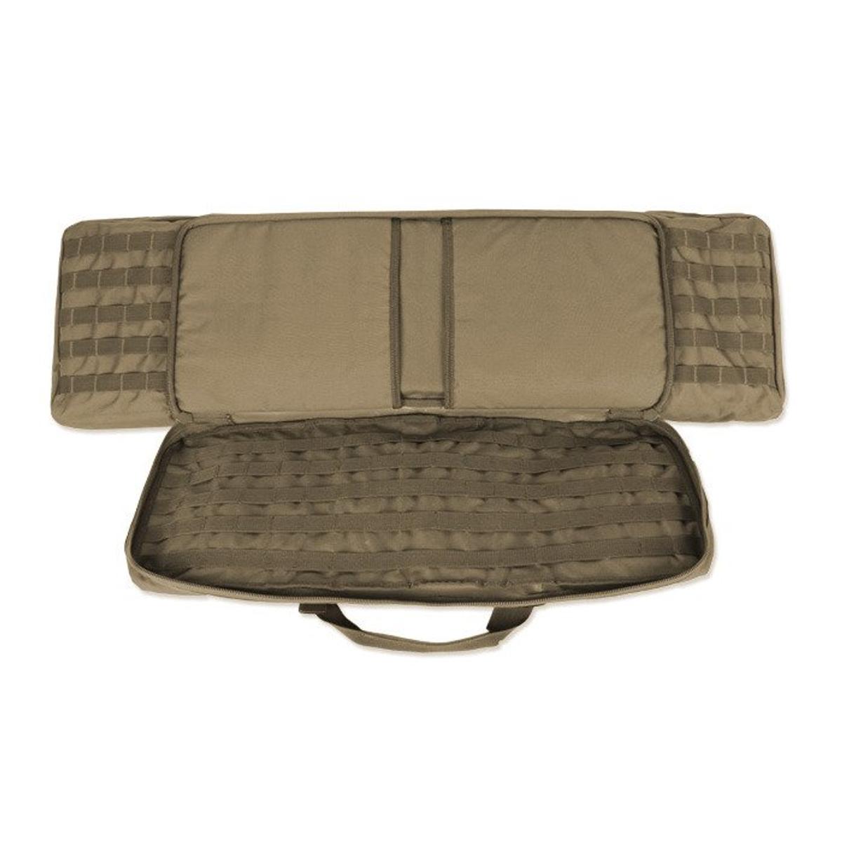 mil tec pokrowiec na bron z mocowaniem molle coyote brown 16193005