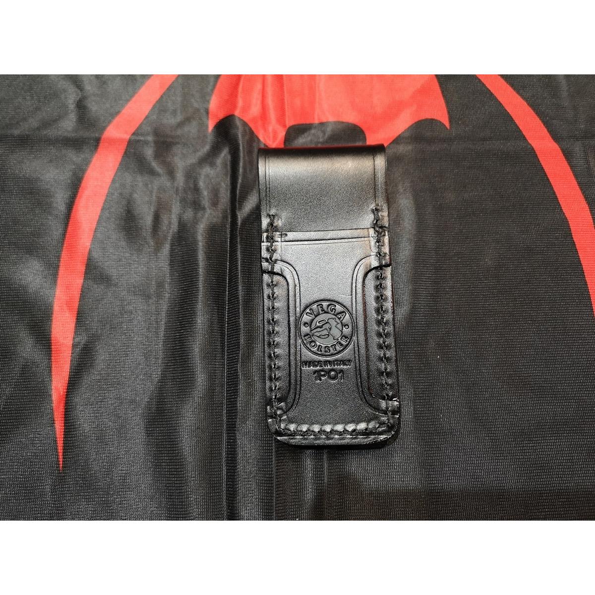 vega holsters pojedyncza skorzana ladownica pistoletowa z zapieciem 1p01