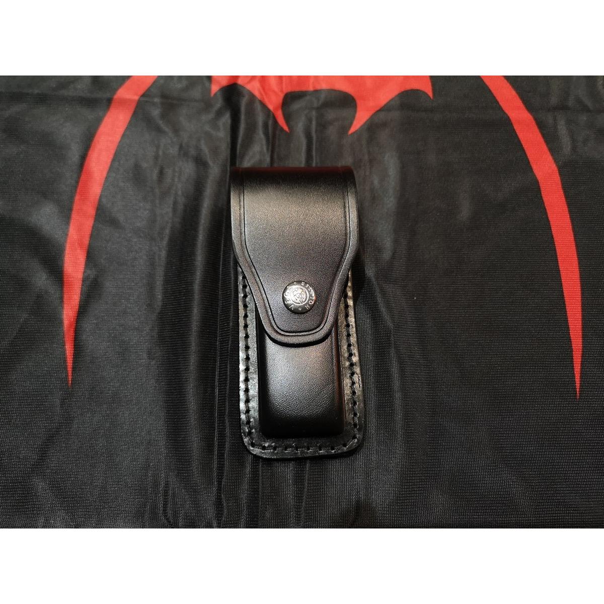 vega holsters pojedyncza skorzana ladownica pistoletowa z zapieciem 1p15
