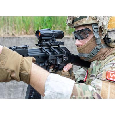 wbp rogow boczny montaz z szynami do platformy ak czarny 3ma0