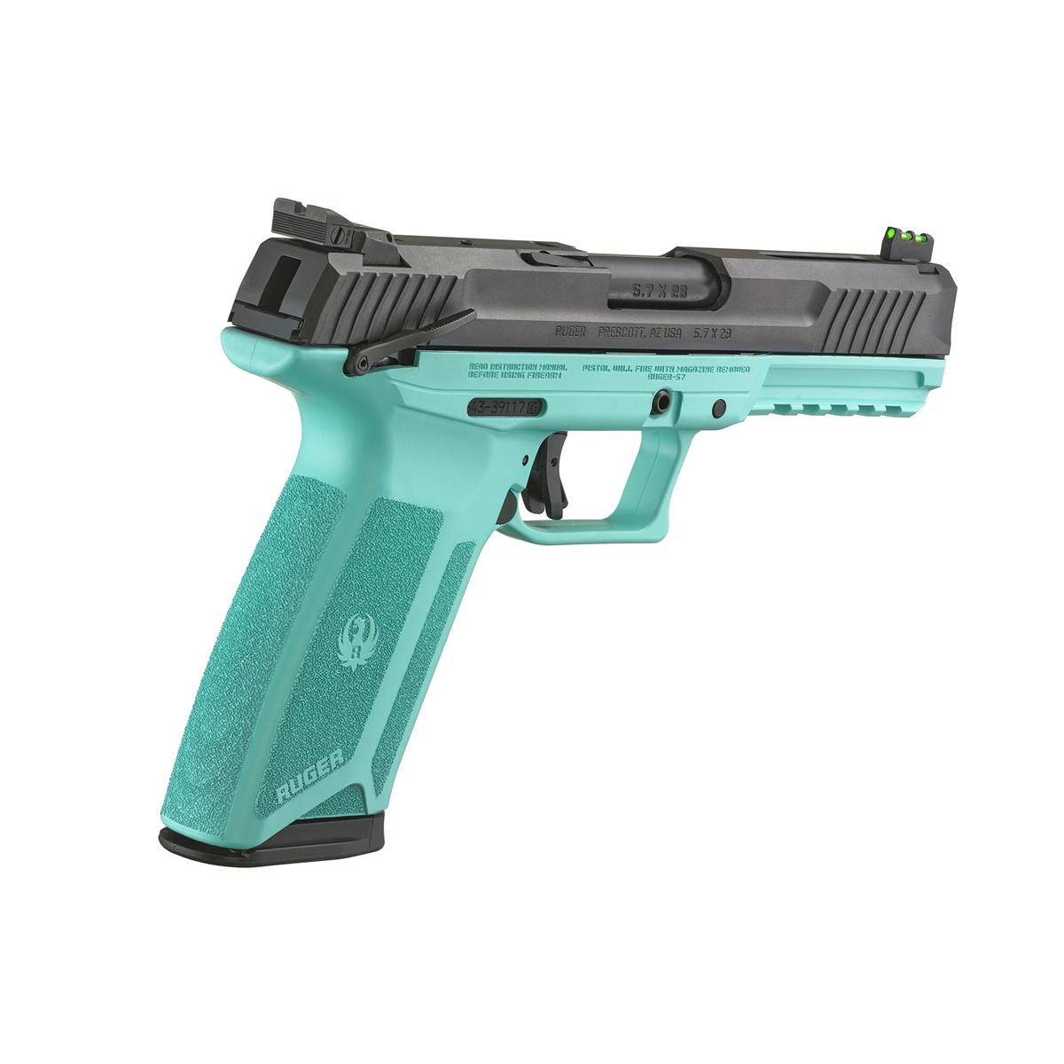 ruger 5 7 turquoise 16405