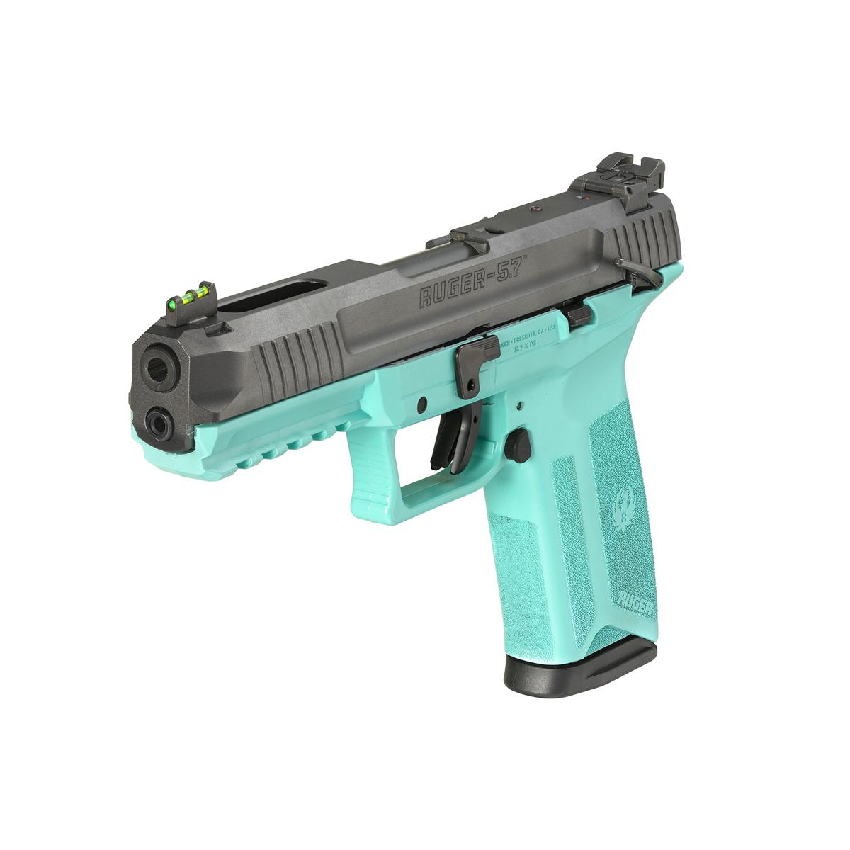 ruger 5 7 turquoise 16405