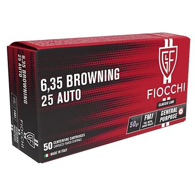 Fiocchi 6,35 Browning 3,25g...