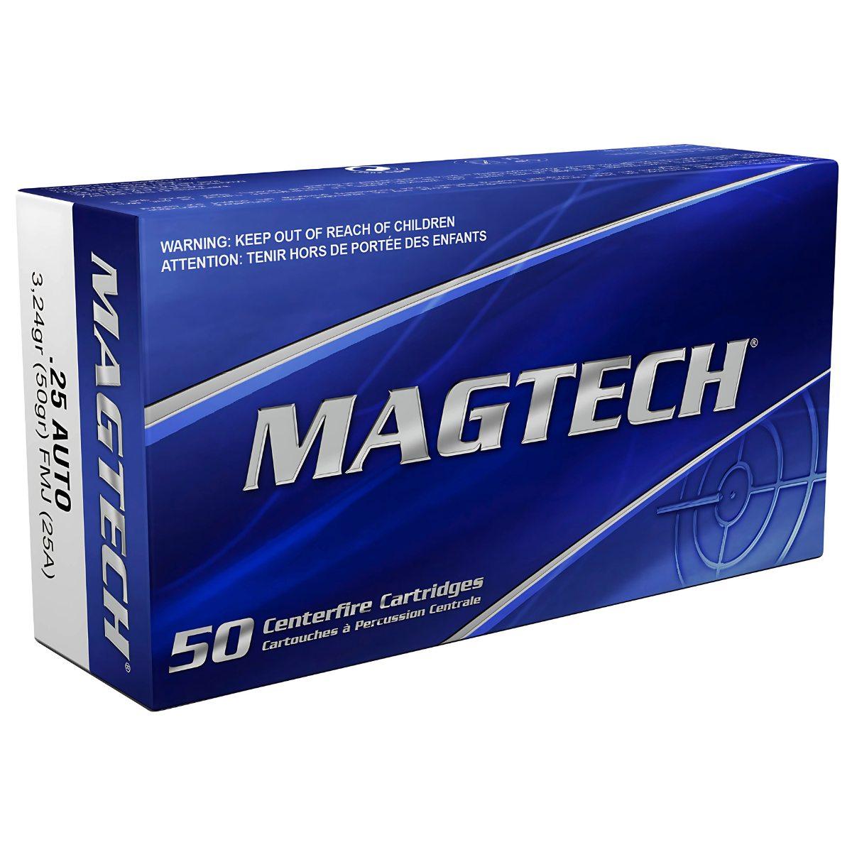 magtech 25 acp 6 35 browning 3 24g fmj