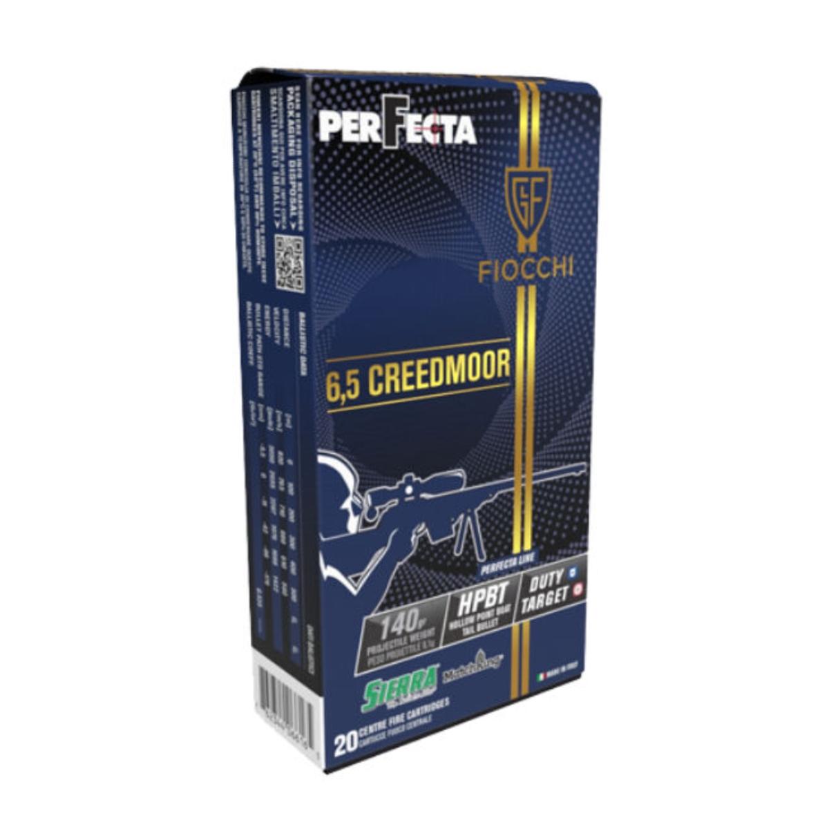 fiocchi 6 5 creedmoor 140gr hpbt