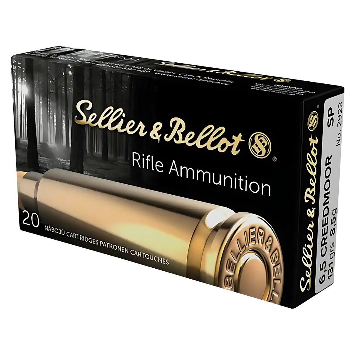 amunicja 6 5 creedmoor sellier bellot sp 130gr 8 5g adr 1 4s un0012 op 20szt