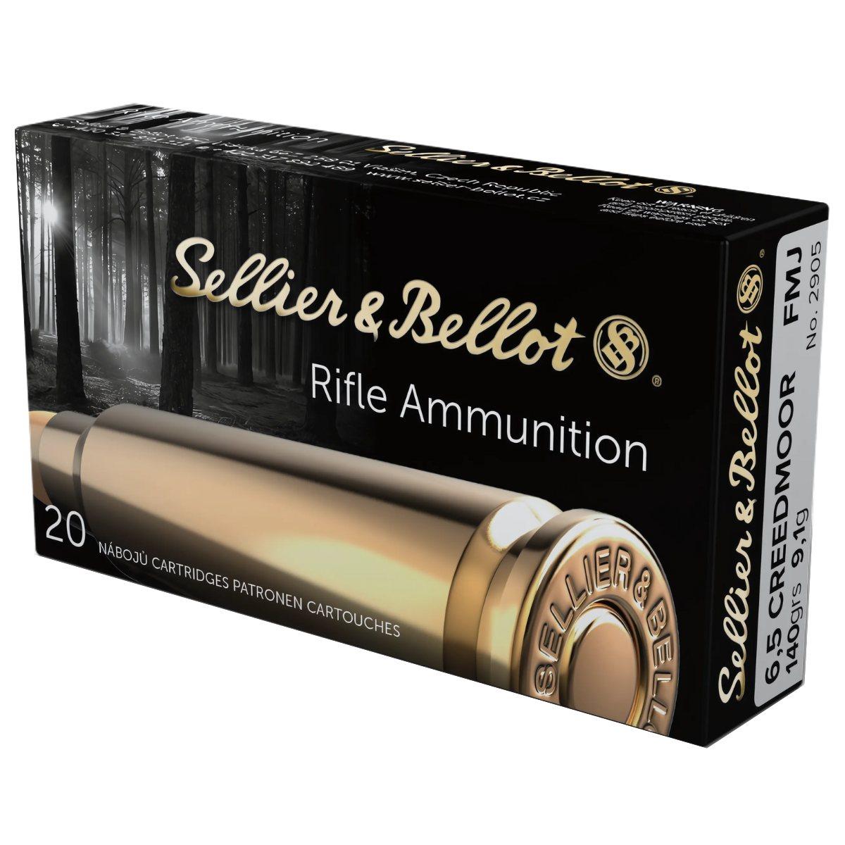 amunicja 6 5 creedmoor sellier bellot fmj bt 140g 9 1g adr 1 4s un0012 op 20szt