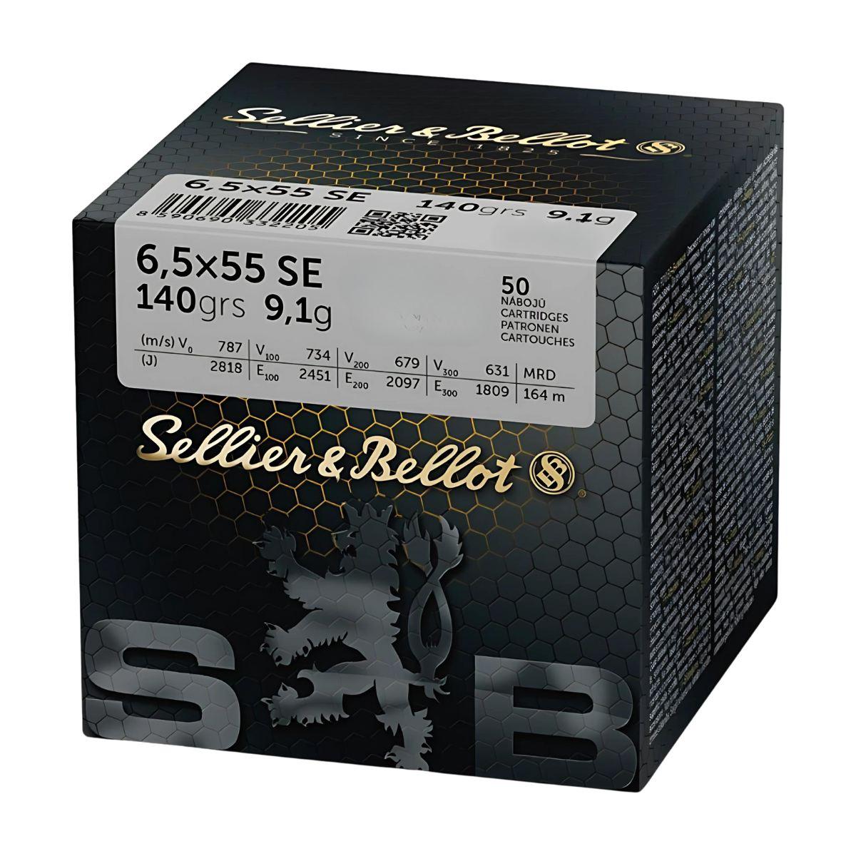 sellier bellot 6 5x55 se 9 1g sp