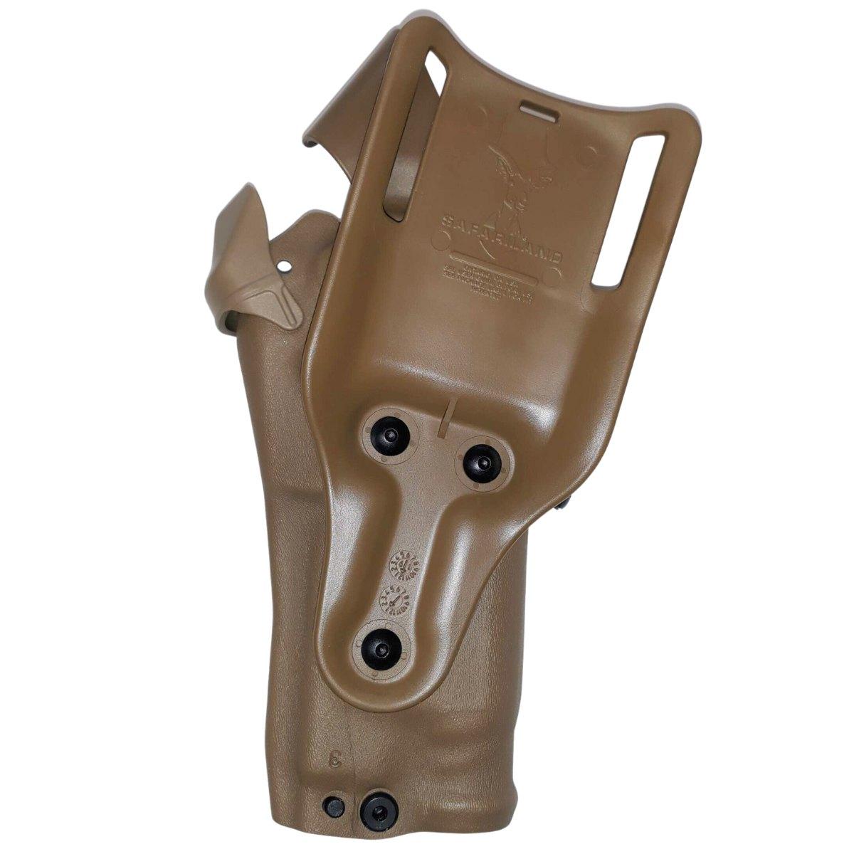 safariland kabura 6395rds low ride level 3 do pistoletu glock 17 mos coyote brown prawa 6395rds 832 741