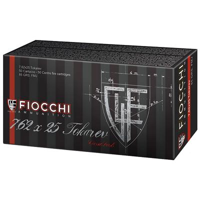 Fiocchi 7,62x25 Tokarev...