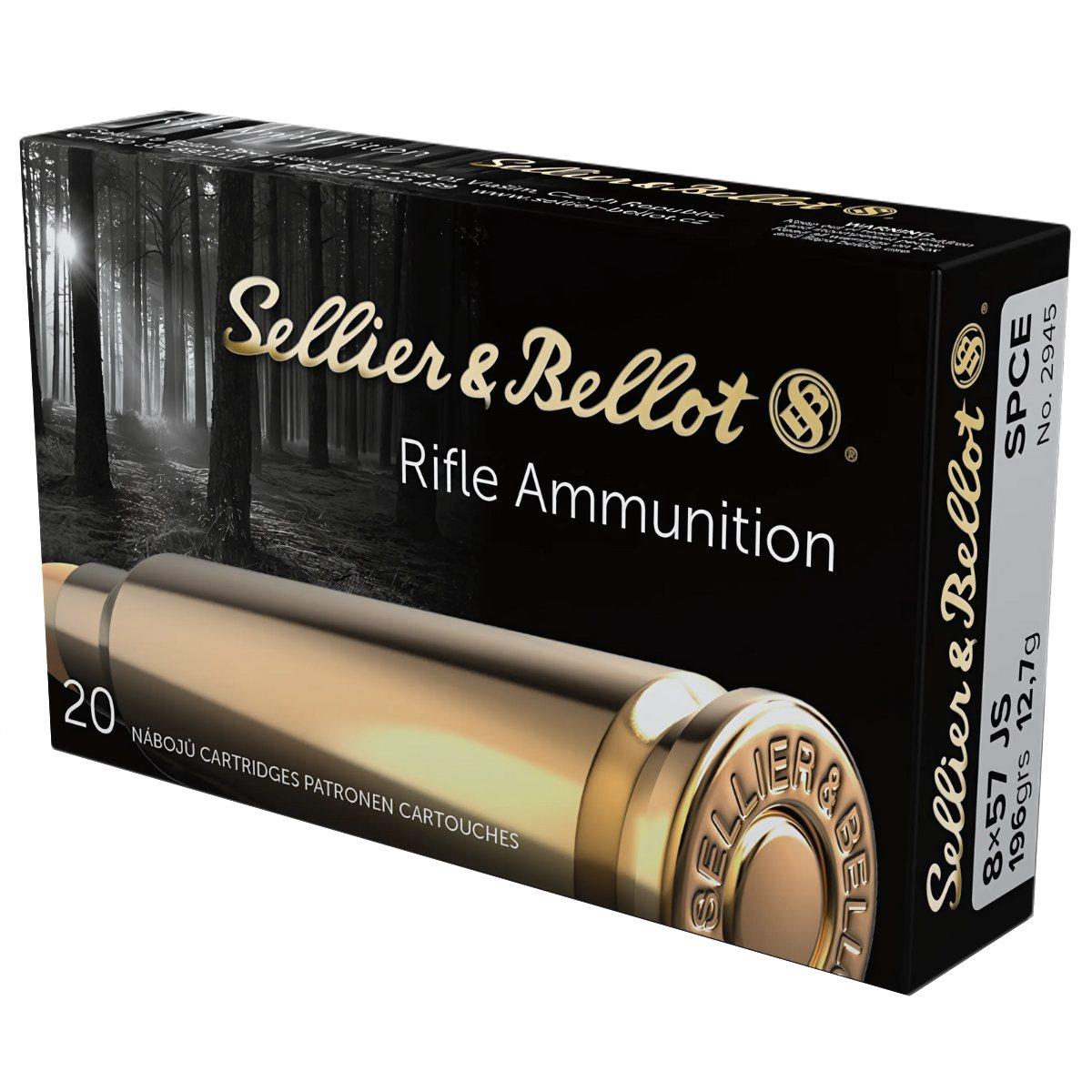 sellier bellot 8x57 js 12 7g spce