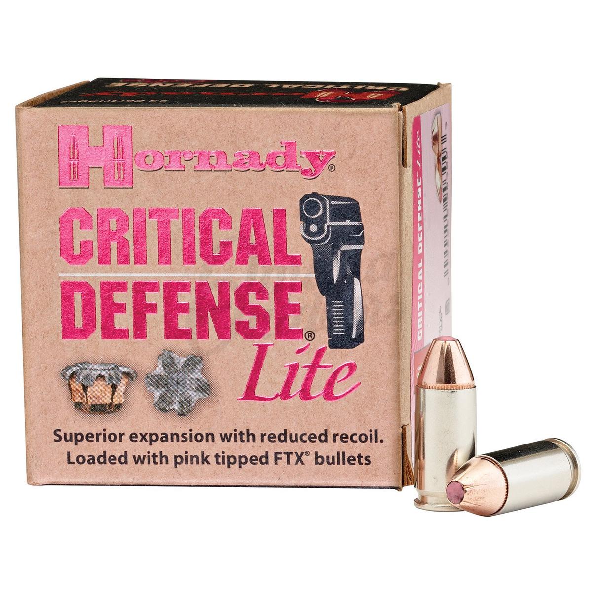 hornady ftx light cd 9x19 100gr 90240