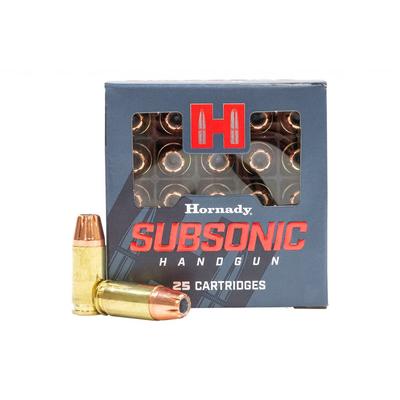 Hornady XTP Subsonic 9x19...