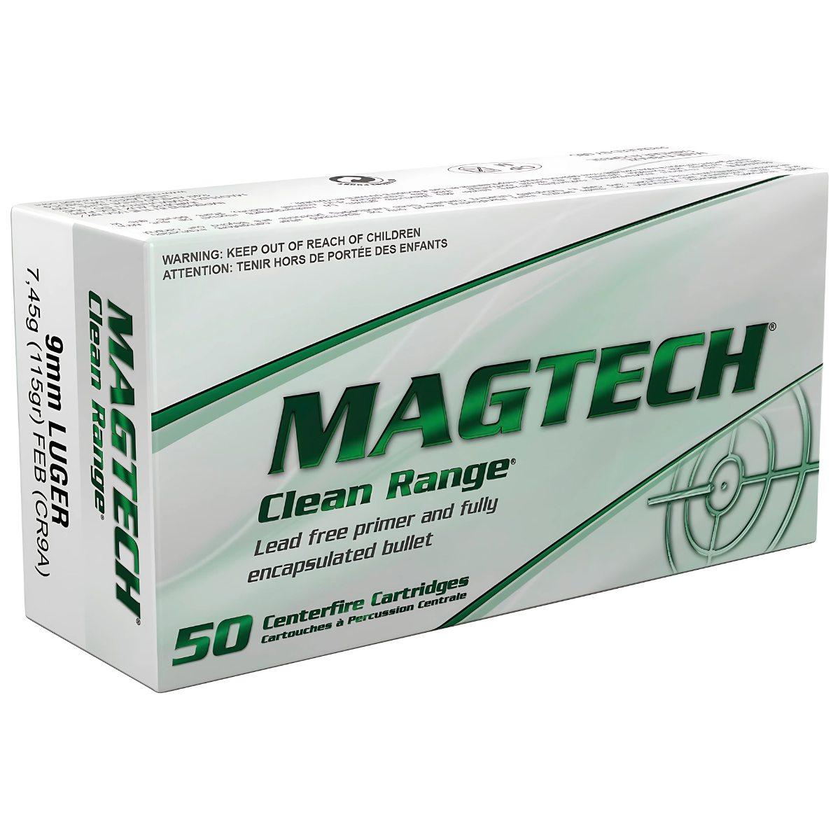 magtech 7 5g fmj clean range 9x19