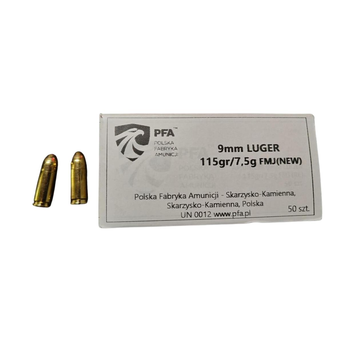 pfa nowa 9x19 7 5g fmj