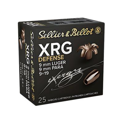 sellier bellot 9x19 xrg defense 6 5g