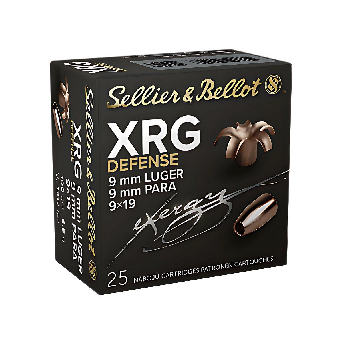 sellier bellot 9x19 xrg defense 6 5g