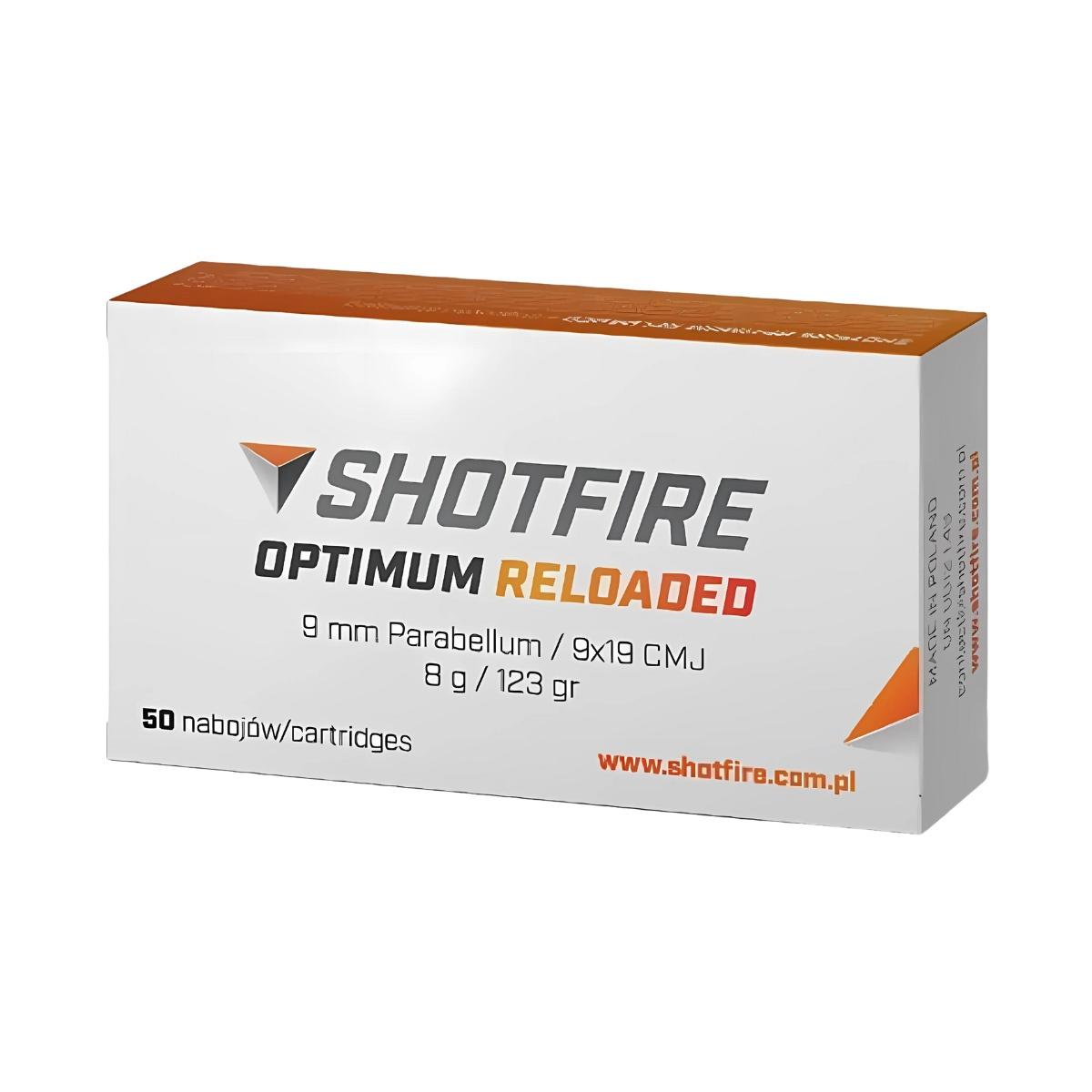 shotfire 9x19 8g cmj optimum open