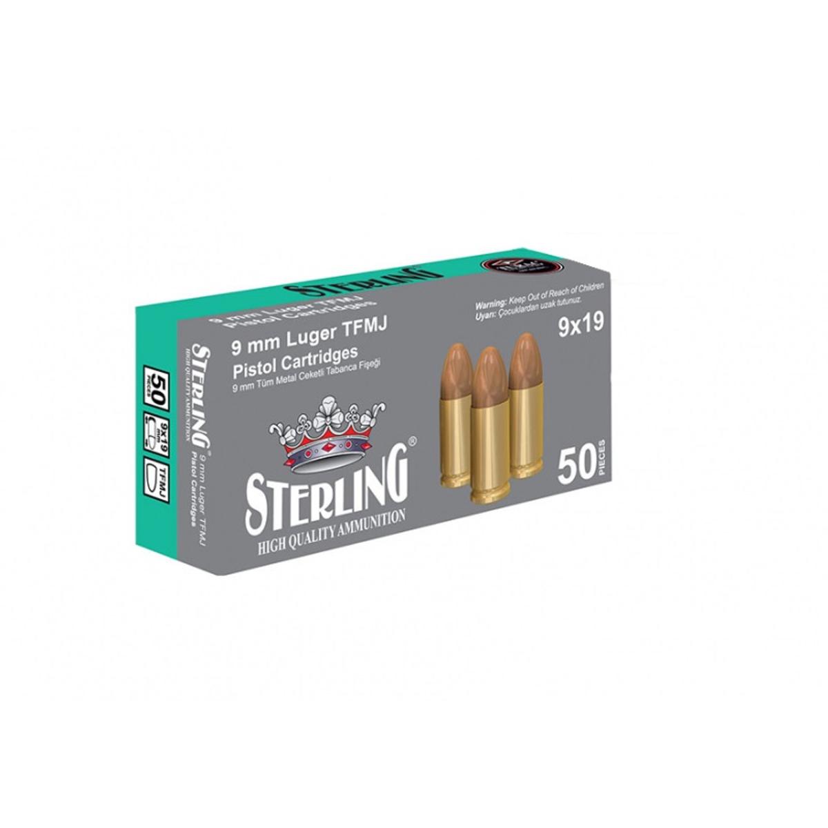 sterling 9x19 tfmj 8g