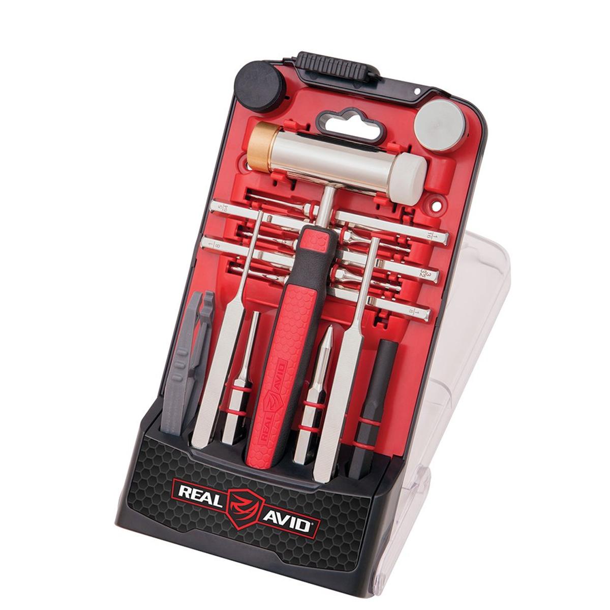 real avid zestaw wybijakow z mlotkiem accu punch hammer ar15 pin punch set avhps ar