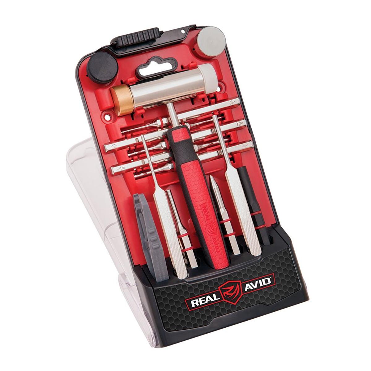 real avid zestaw wybijakow z mlotkiem accu punch hammer ar15 pin punch set avhps ar