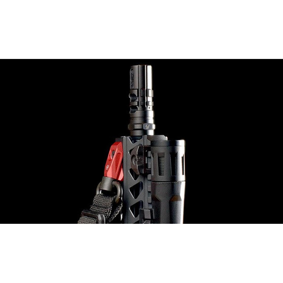 strike industries montaz zawieszenia port link angled keymod m lok qd mount czerwony si link aqd red