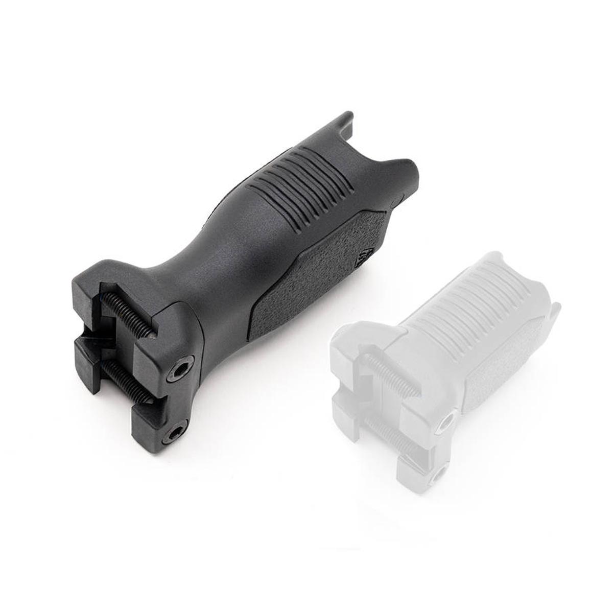 strike industries chwyt picatinny angled vertical grip fde si ar cmag rail l fde