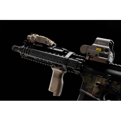 strike industries chwyt picatinny angled vertical grip fde si ar cmag rail l fde