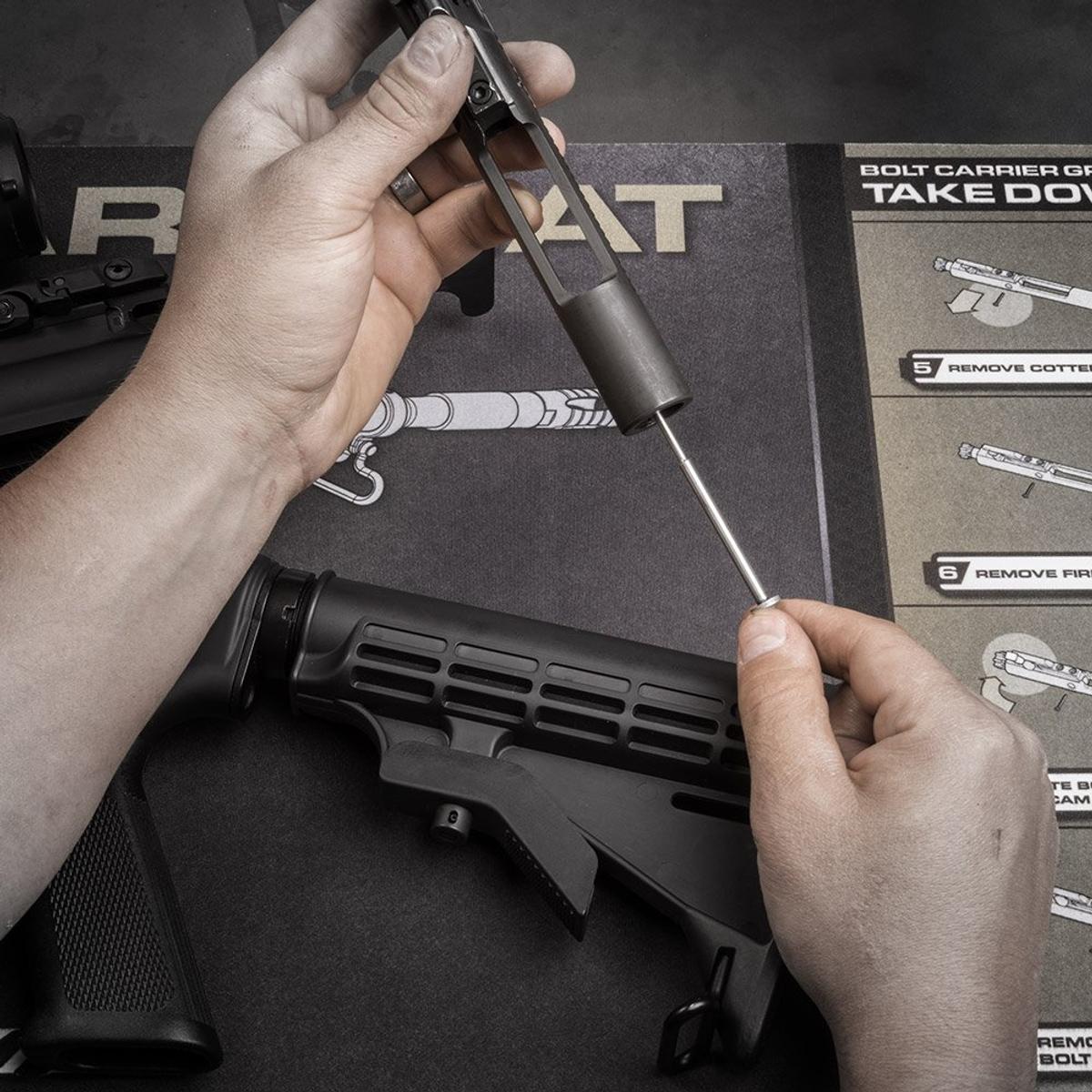 real avid mata do czyszczenia karabinka ar 15 smart mat avar15sm