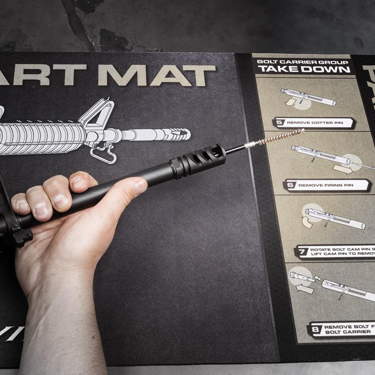 real avid mata do czyszczenia karabinka ar 15 smart mat avar15sm