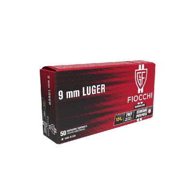 Fiocchi 9x19 124gr FMJ