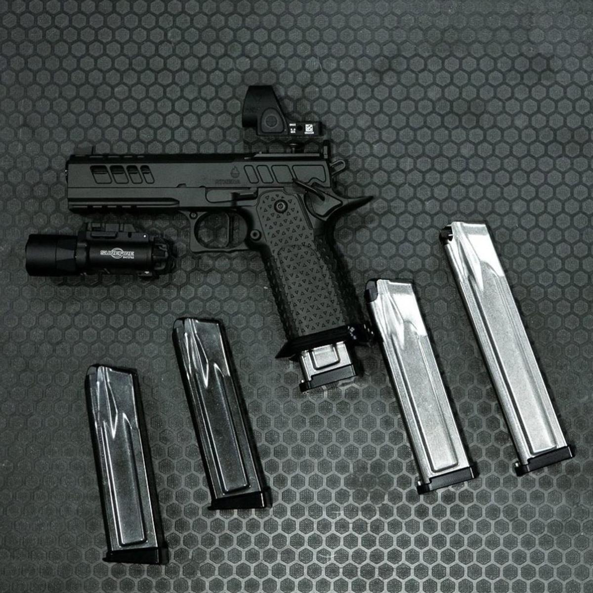 atlas gunworks athena 5 mag surefire x300 trijicon sro 2 5moa