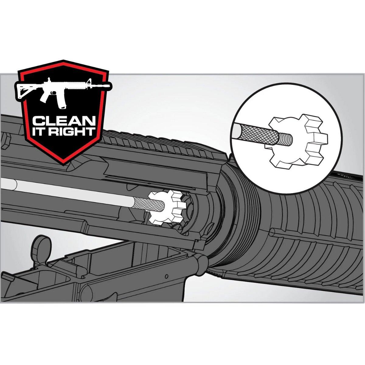 real avid zestaw przecierakow do bloku ryglowego ar 15 20 szt avar15cp