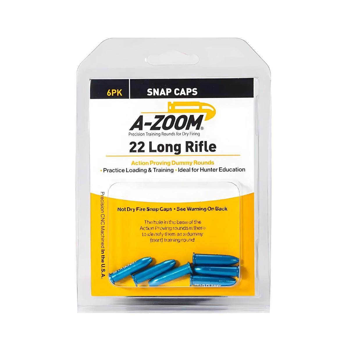 a zoom amunicja treningowa kaliber 22 lr niebieskie op 6szt