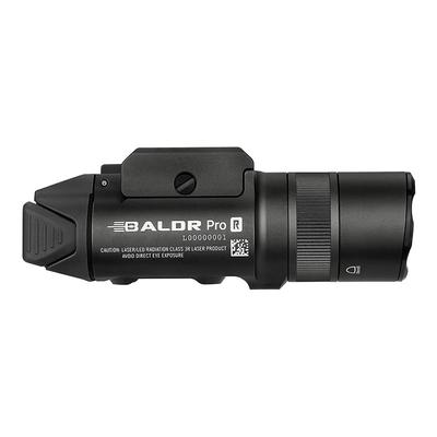 olight latarka pistoletowa z zielonym celownikiem laserowym baldr pro r 1350 lumenow czarna