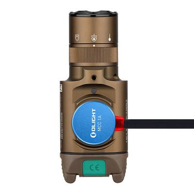 olight latarka pistoletowa z zielonym celownikiem laserowym baldr pro r 1350 lumenow desert tan