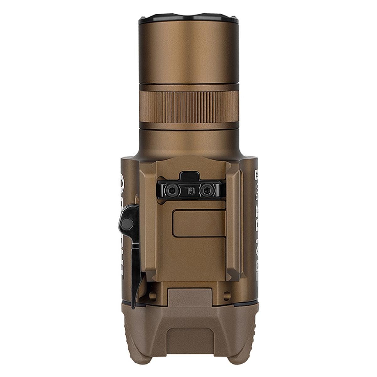 olight latarka pistoletowa z zielonym celownikiem laserowym baldr pro r 1350 lumenow desert tan