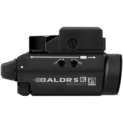 olight latarka pistoletowa z niebieskim celownikiem laserowym baldr s cool white 800 lumenow czarna
