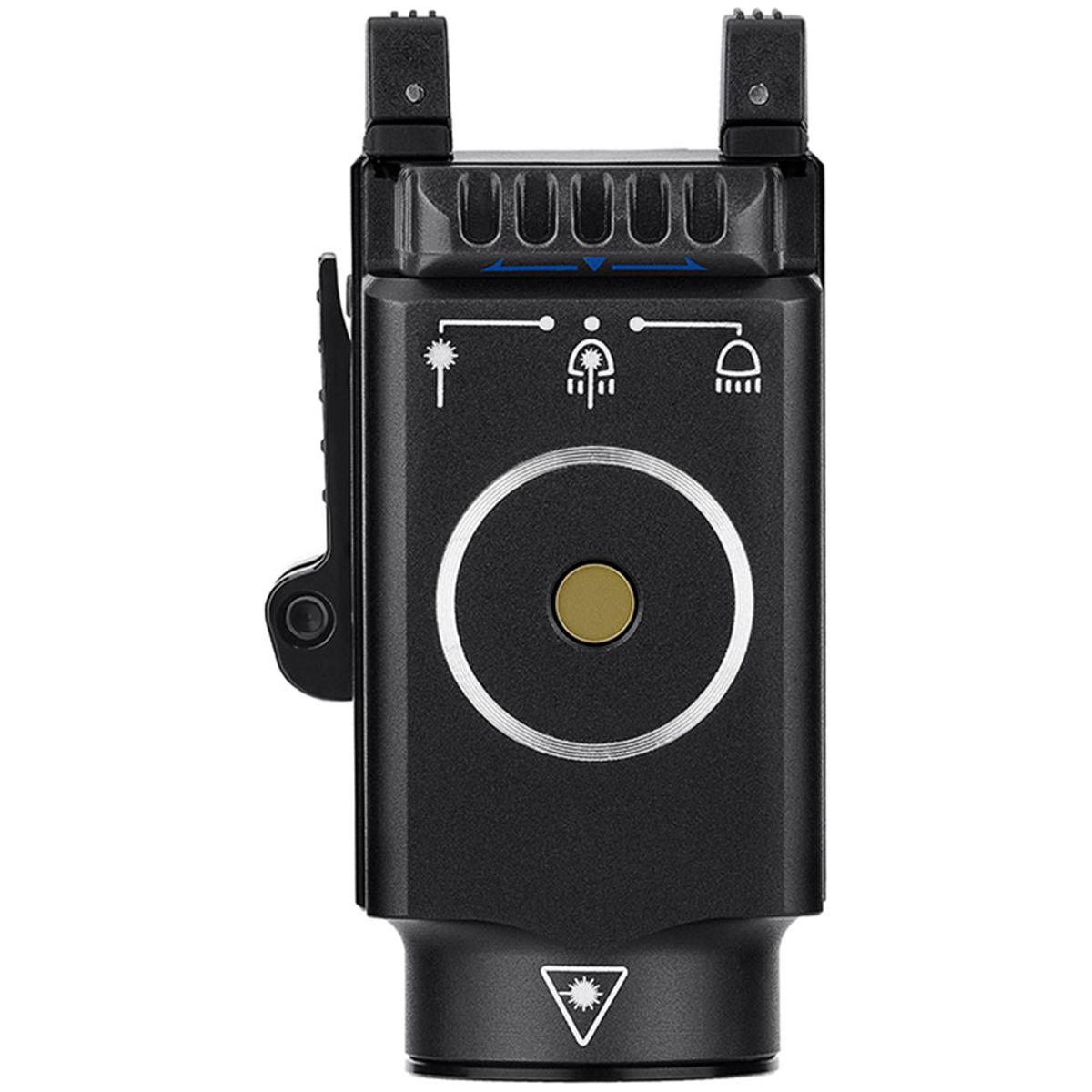 olight latarka pistoletowa z niebieskim celownikiem laserowym baldr s cool white 800 lumenow czarna