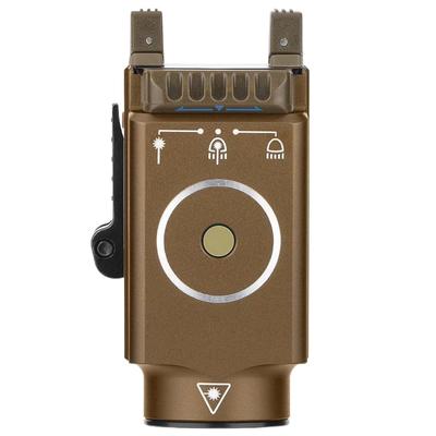 olight latarka pistoletowa z niebieskim celownikiem laserowym baldr s cool white 800 lumenow desert tan