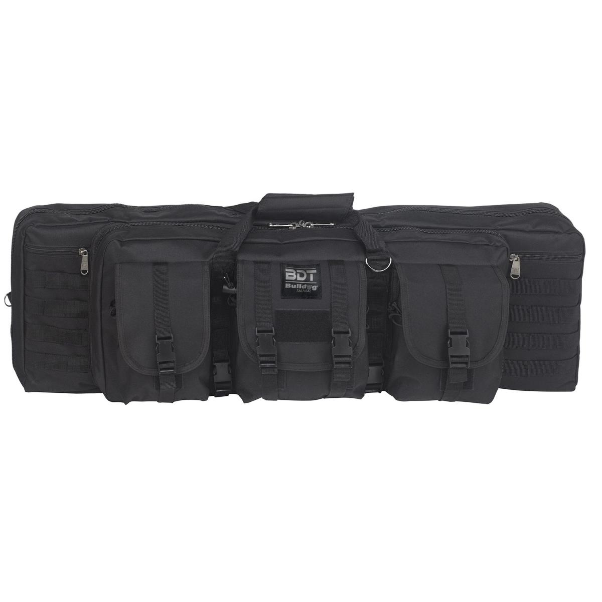 bulldog cases podwojny pokrowiec na bron z mocowaniem molle 109 cm czarny bdt60 43b
