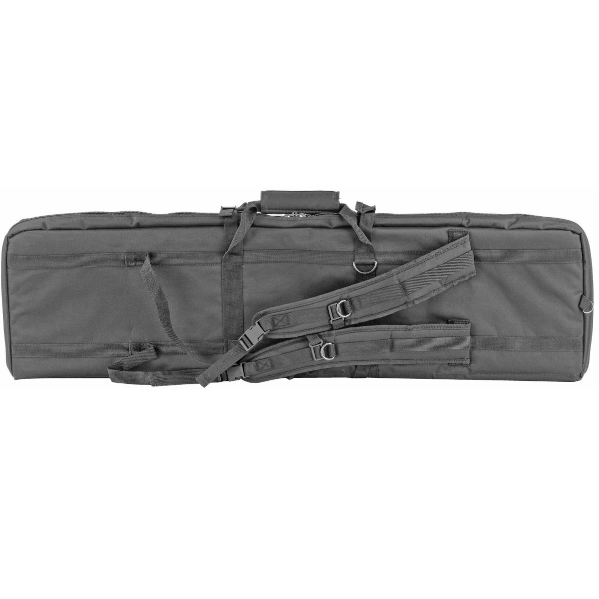 bulldog cases podwojny pokrowiec na bron z mocowaniem molle 109 cm czarny bdt60 43b