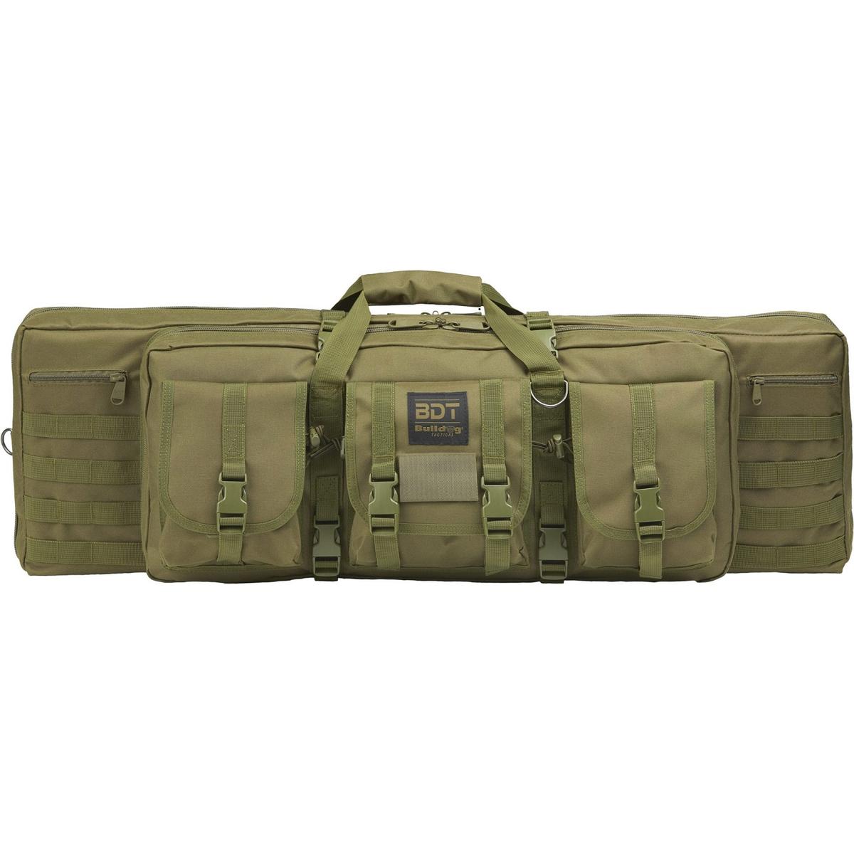 bulldog cases podwojny pokrowiec na bron z mocowaniem molle 109 cm zielony bdt60 43g