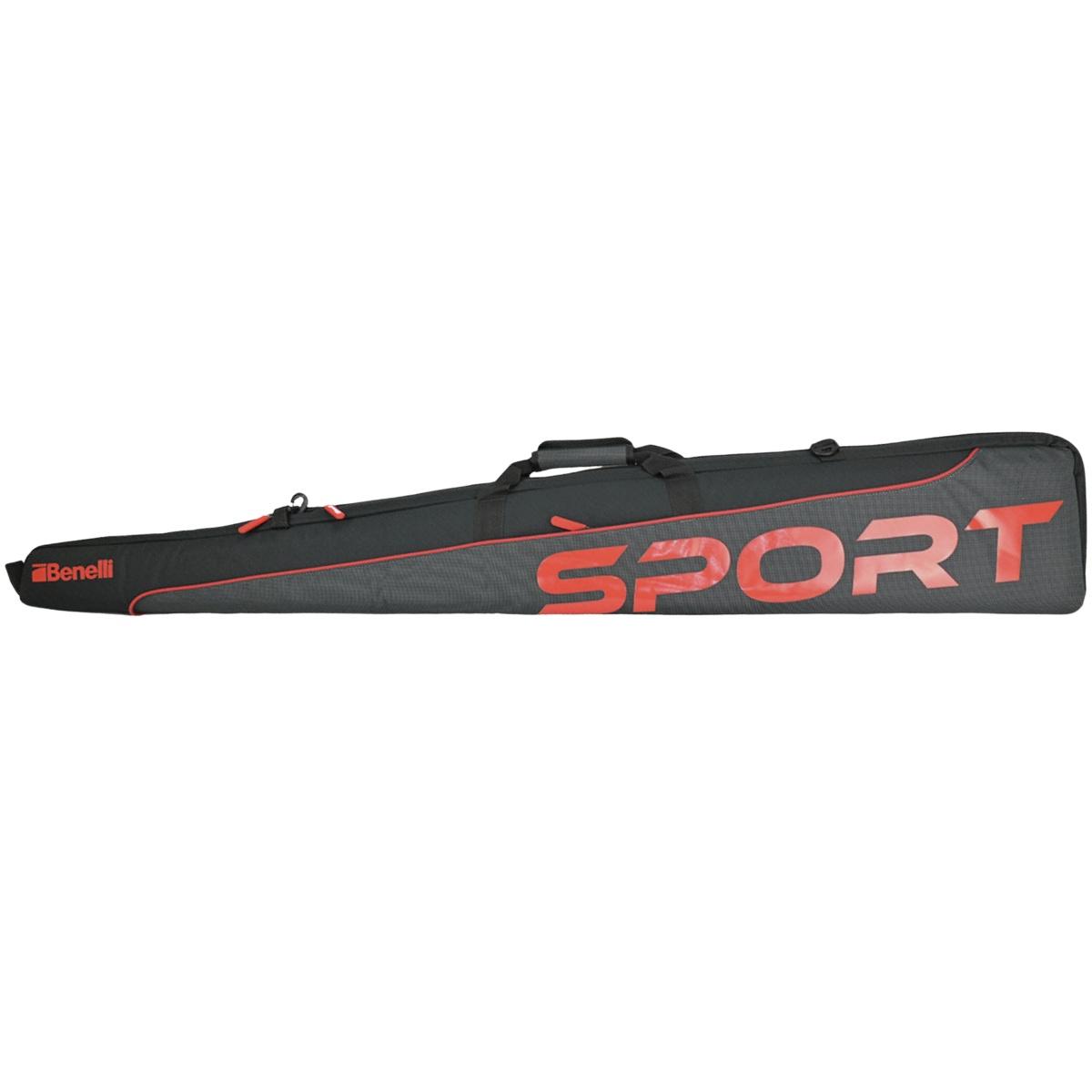 benelli pokrowiec na strzelbe z serii speed czarno czerwony 140 cm