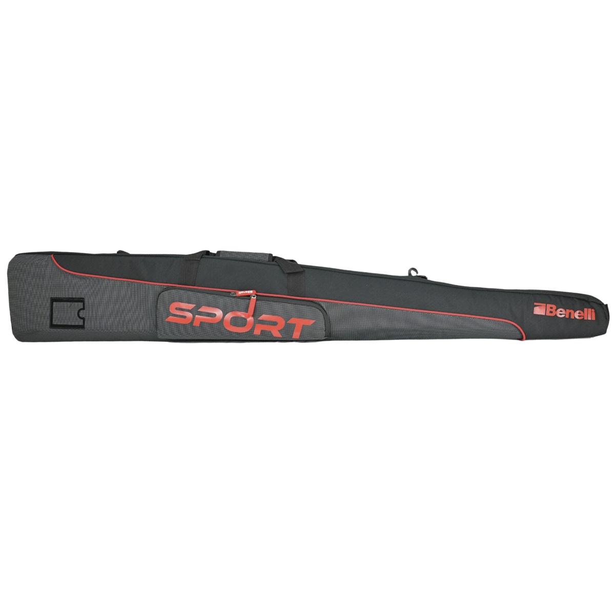 benelli pokrowiec na strzelbe z serii speed czarno czerwony 140 cm