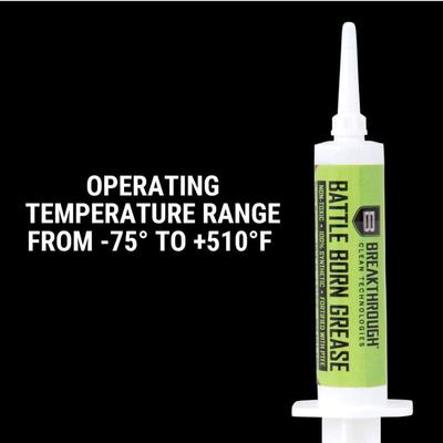 breakthrough smar do broni battle born z czasteczkami ptfe strzykawka btg 12cc
